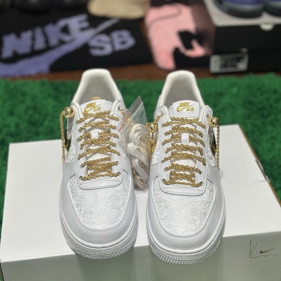 Nike Air Force 1 Low Victor Solomon Sunset Strip IR2076-101 - Picture 2 of 6